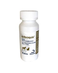 Dechra Arthroquin Petit Chien Chat 300 mg 80 gélules - DLUO: 30/06/2023