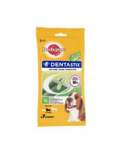 Pedigree Dentastix Fresh pour chiens moyens 7 bâtonnets - DLUO: 22/05/2023