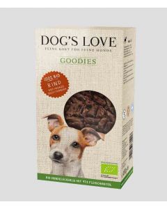 DOG'S LOVE Friandises boeuf 150 g- La Compagnie des Animaux
