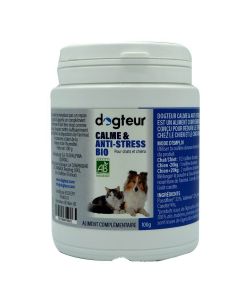 Dogteur Calme et Anti-Stress Bio chien et chat 100 g