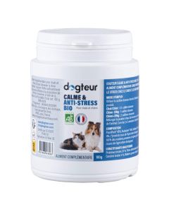 Dogteur Calme et Anti-Stress Bio chien et chat 100 g