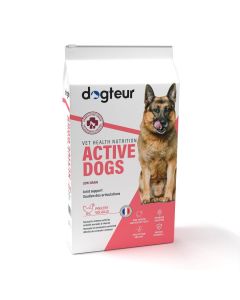 Dogteur Premium Low Grain chiens actifs volaille 12 kg