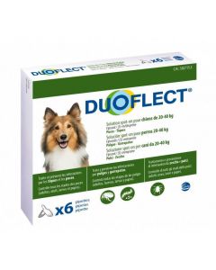 Duoflect Chiens 20-40 kg 6 pipettes - 12 mois