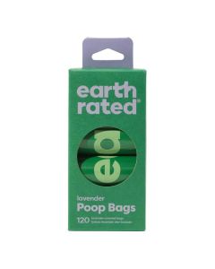 Earth Rated rouleaux de recharge lavande 120 sacs