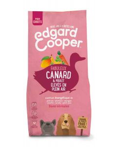 Edgard & Cooper Croquettes Canard et Poulet frais sans céréale Chiot 7 kg- La Compagnie des Animaux