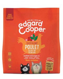 Edgard & Cooper Succulent Poulet croquettes sans céréales pour chat adulte 1,75 kg- La Compagnie des Animaux