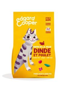 Edgard & Cooper Dinde & Poulet Chat 2 kg