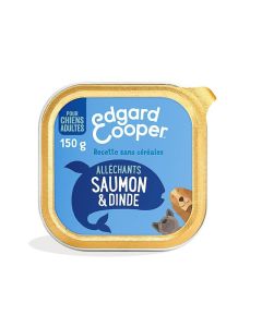 Edgard & Cooper Saumon & Dinde chien 11 x 150 g