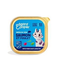 Edgard & Cooper Saumon & Poulet Chat 16 x 85 g