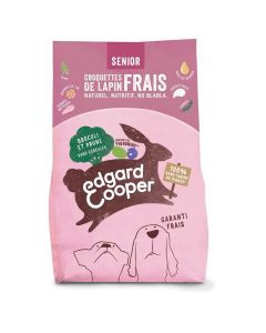 Edgard & Cooper Croquettes Lapin frais sans céréale Chien Senior 7 kg - La Compagnie des Animaux