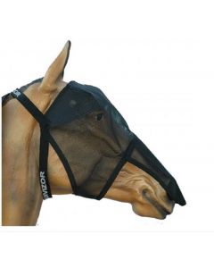 Equivizor Masque anti-mouche avec oreilles pour cheval 67/69 cm