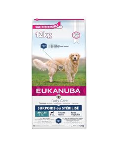 Eukanuba Chien Daily Care Surpoids ou Stérilisé 12 kg