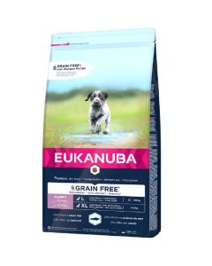 Eukanuba Puppy Junior Grande Race Poisson 3 kg - Destockage