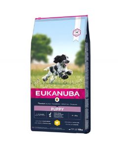 Eukanuba Growing Puppy Moyenne Race 15 kg - La Compagnie des Animaux