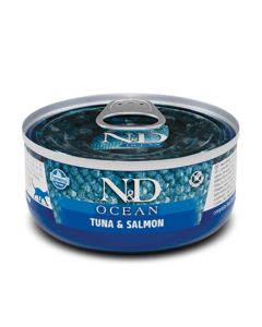 Farmina N&D Ocean Thon & Saumon Chat 12 x 80 g