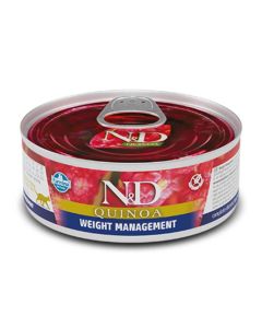 Farmina N&D Quinoa Weight Management Chat 24 x 80 g