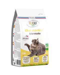 Felichef croquettes BIO chat stérilisé 2 kg
