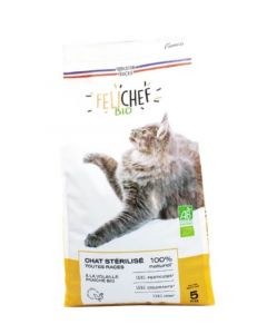 Felichef croquettes BIO chat stérilisé 5 kg