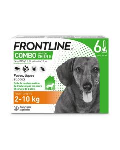 Frontline Combo Chien 2-10 kg 6 pipettes