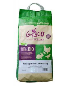 Gasco Blé Bio pour volaille et Basse-cour 8 kg- La Compagnie des Animaux