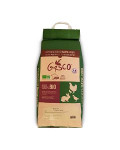 Gasco Maïs Bio pour volaille et basse cour 8 kg
