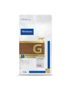 Virbac Veterinary HPM Gastro Digestive Support chat 1.5 kg