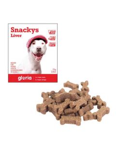 Gloria Snakys friandises au foie sans gluten pour chien 75 g