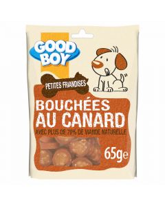 Good Boy Bouchées au Canard 65 grs - La Compagnie des Animaux