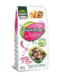 Hami Form Friandises Crunchy's Boutons de Rose Rongeurs 50 g