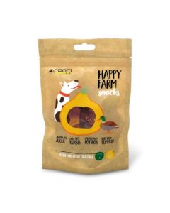 Happy Farm Canard & Citrouille pour chien 80 g