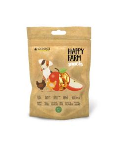 Happy Farm Poulet & Pomme pour chien 80 g