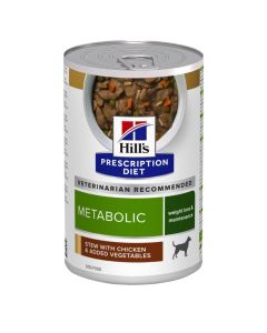 Hill's Prescription Diet Canine Matabolic Mijotés poulet 12 x 354 g