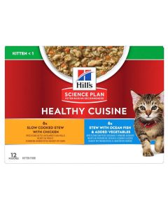 Hill's Science Plan Feline Healthy Cuisine Chaton 12 x 80 g