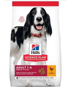 Hill's Science Plan Canine Adult Medium Advanced Fitness poulet 12 kg- La Compagnie des Animaux
