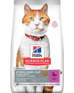 Hill's Science Plan Feline Young Adult Sterilised Poulet 3,5 kg- La Compagnie des Animaux