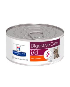 Hill's Prescription Diet Feline I/D AB+ Poulet BOITES 24 x 156 grs