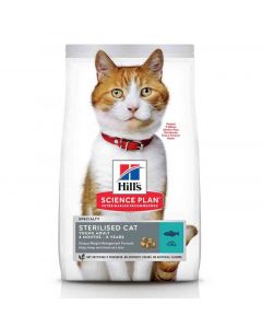 Hill's Science Plan Feline Young Adult Sterilised Thon 3,5 kg- La Compagnie des Animaux