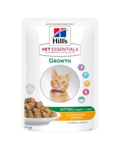 Hill's Science Plan VetEssentials Feline Kitten Growth Poulet 12 x 85 g