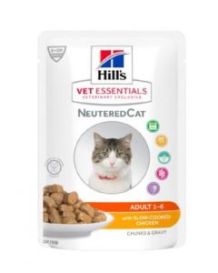 Hill's VetEssentials Neutered Cat Young Adult Poulet 12 x 85 g
