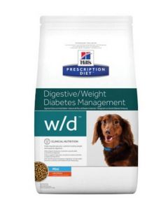 Hill's Prescription Diet Canine W/D MINI au poulet 1.5 kg- La Compagnie des Animaux