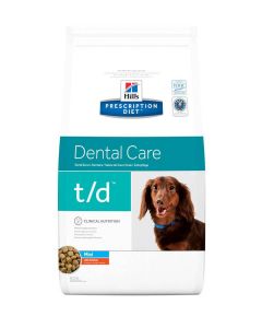 Hill's Prescription Diet Canine T/D MINI 3 kg- La Compagnie des Animaux