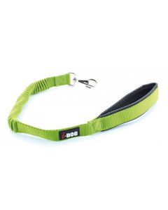I-DOG Laisse Confort Elastique Vert/Gris 60 cm