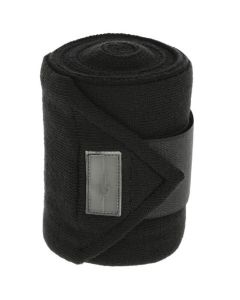 Kerbl Covalliero Bandes de repos en tricot noir x4