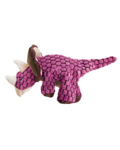 KONG Dynos Triceratops Pink - La Compagnie des Animaux