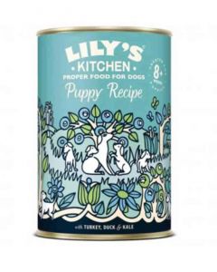 Lily's Kitchen Puppy recette à la dinde et au canard 6 x 400 g