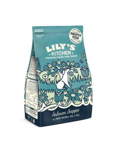Lily's Kitchen Croquettes pour chien Souper au Saumon Patates Douces Aneth 1 kg