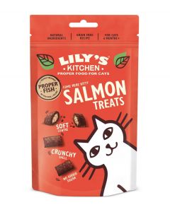 Lily's Kitchen Friandises sans céréales saumon Chat 60 g