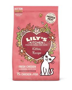Lily's Kitchen Kitten Sans céréales au Poulet 800 g 