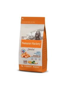 Nature's Variety Croquettes Selected Chien Adult Medium/Maxi au saumon 2 kg