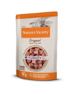 Nature's Variety Pâtée Original Chat No Grain Dinde 70 g